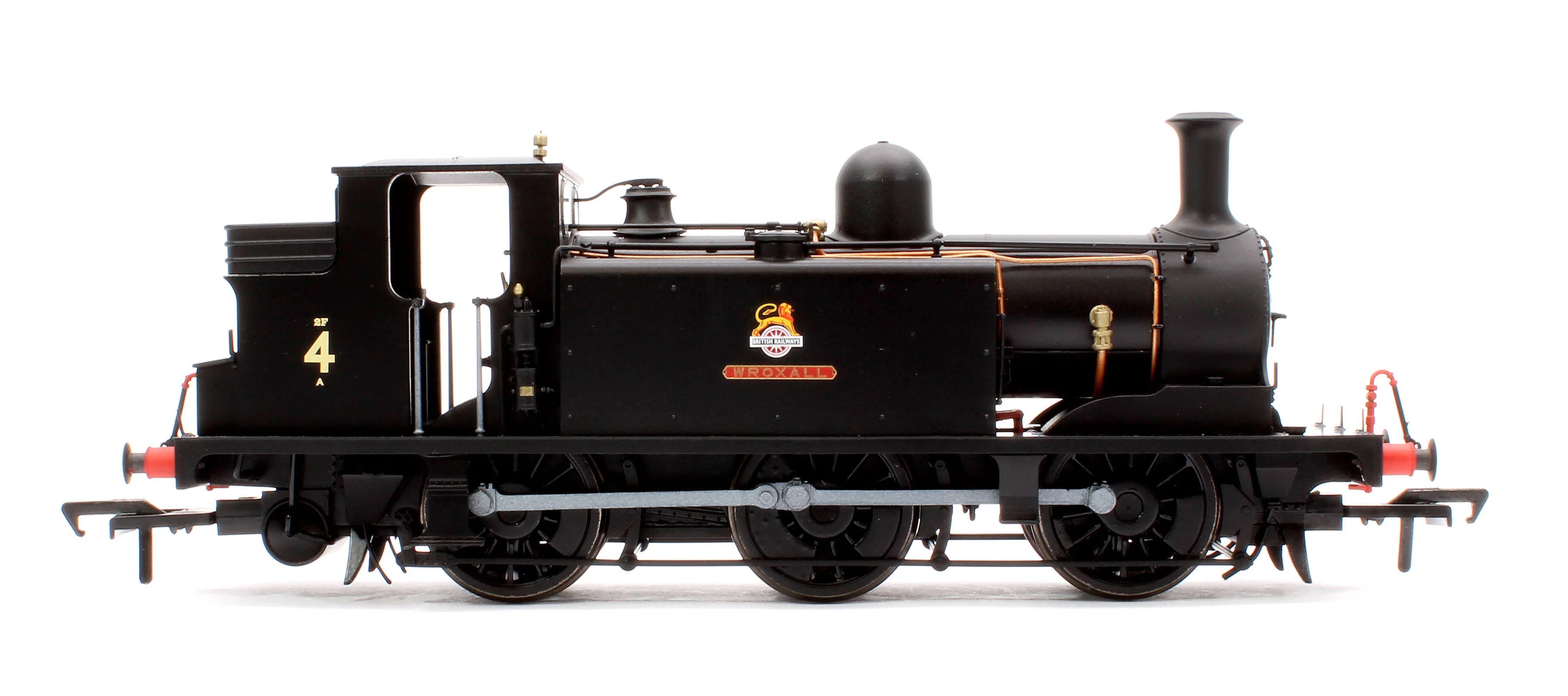 936518 LBSCR Stroudley ‘E1’ 0-6-0T No. 4 Wroxall in BR unlined black with early emblem - Steam Tank Locomotive - DCC Sound - Image 6