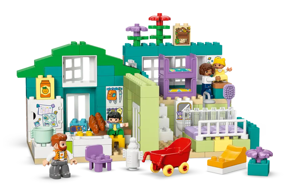 10470 Lego Duplo 3 in 1 Modern Family House with Figures - 10470 - Image 3