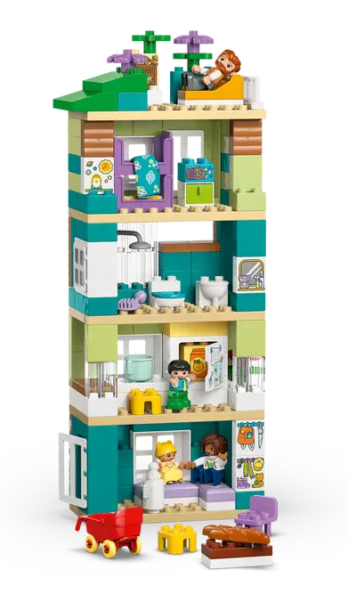 10470 Lego Duplo 3 in 1 Modern Family House with Figures - 10470 - Image 4