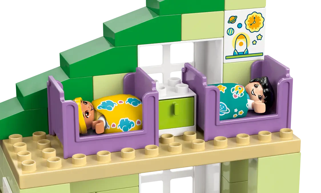 10470 Lego Duplo 3 in 1 Modern Family House with Figures - 10470 - Image 5