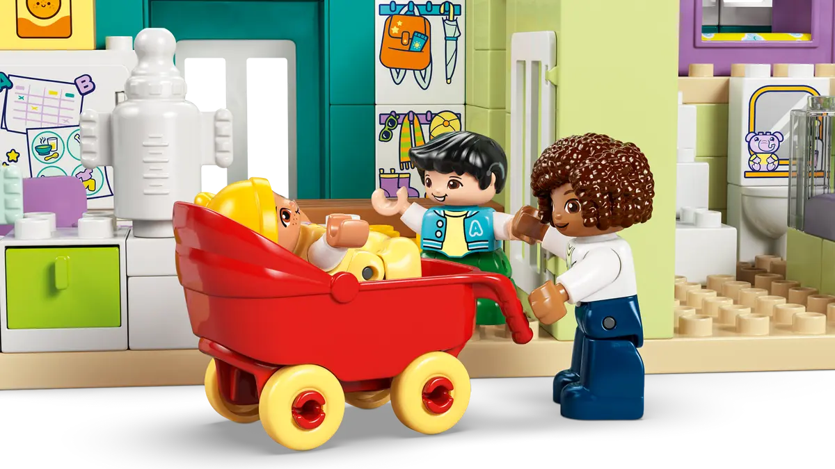 10470 Lego Duplo 3 in 1 Modern Family House with Figures - 10470 - Image 7