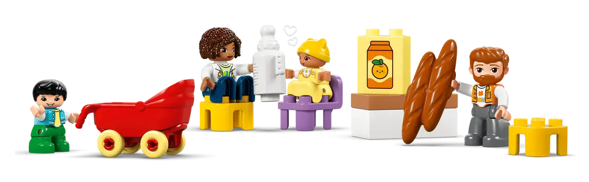 10470 Lego Duplo 3 in 1 Modern Family House with Figures - 10470 - Image 8