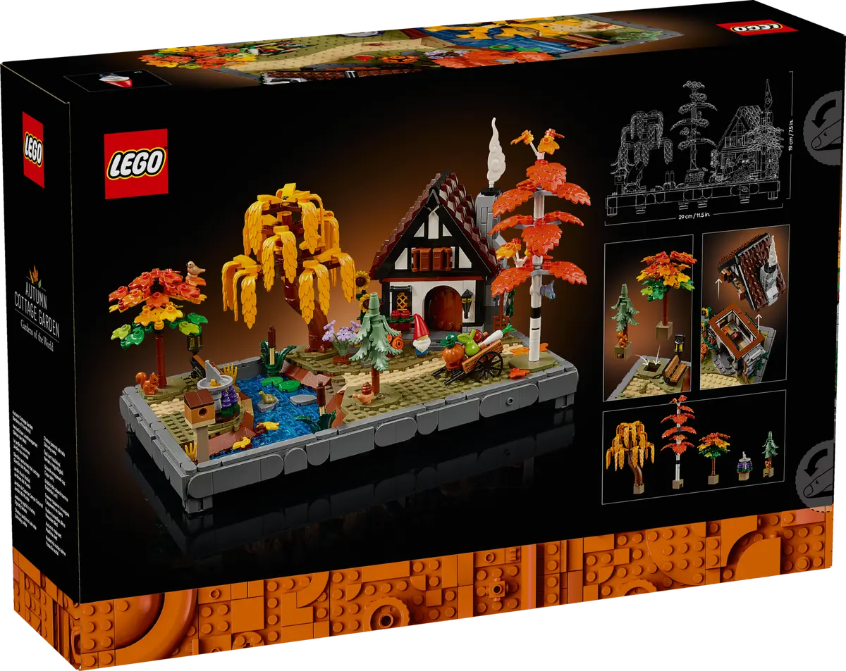 11372 Lego Icons Autumn Cottage Garden - 11372 - Image 16