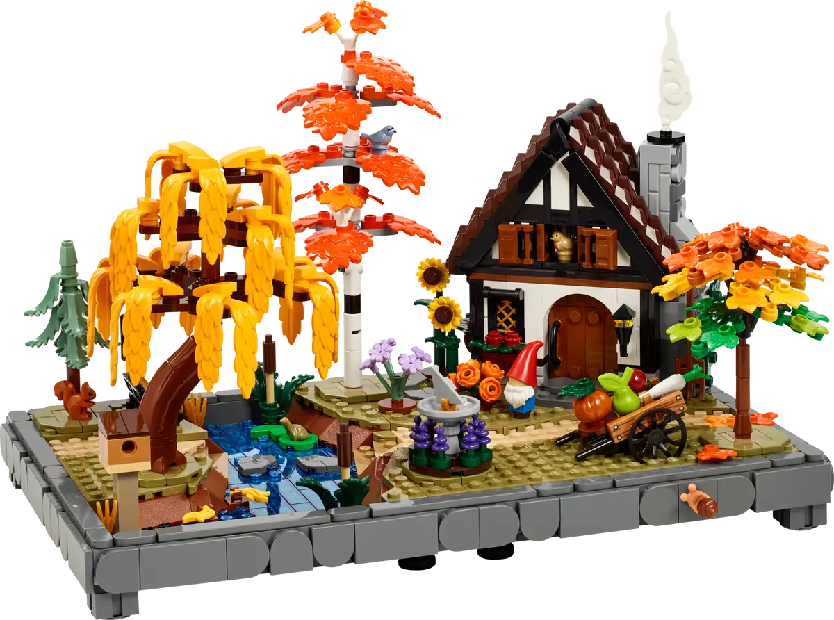 11372 Lego Icons Autumn Cottage Garden - 11372 - Image 2