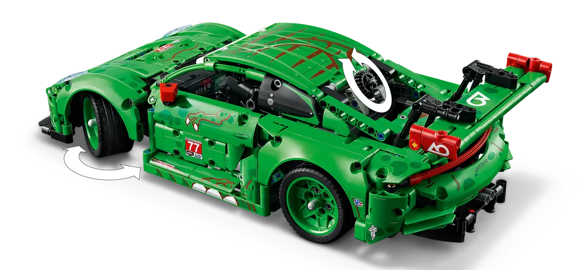 42224 Lego Technic Porsche 911 GT3 R REXY AO Racing Car - 42224 - Image 6