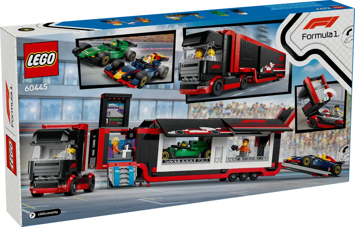 60445 Lego City F1® Truck with RB20 & AMR24 F1® Cars - 60445 - Image 12