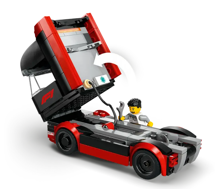 60445 Lego City F1® Truck with RB20 & AMR24 F1® Cars - 60445 - Image 5