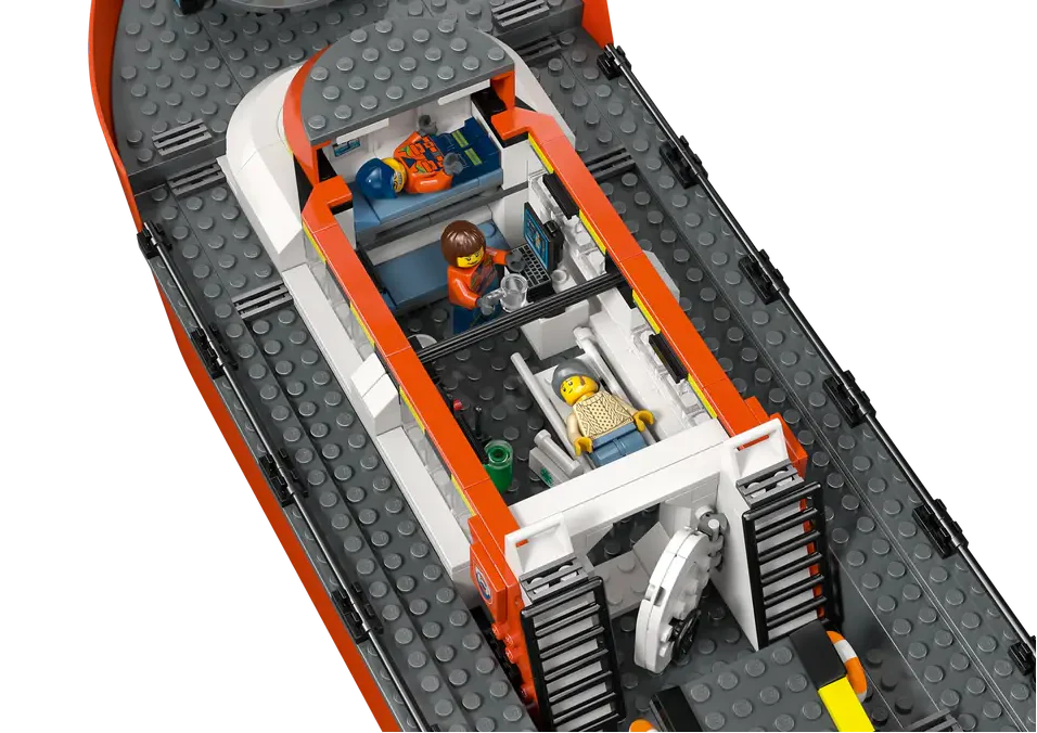 60504 Lego City Coast Guard Rescue Boat & Helicopter - 60504 - Image 4