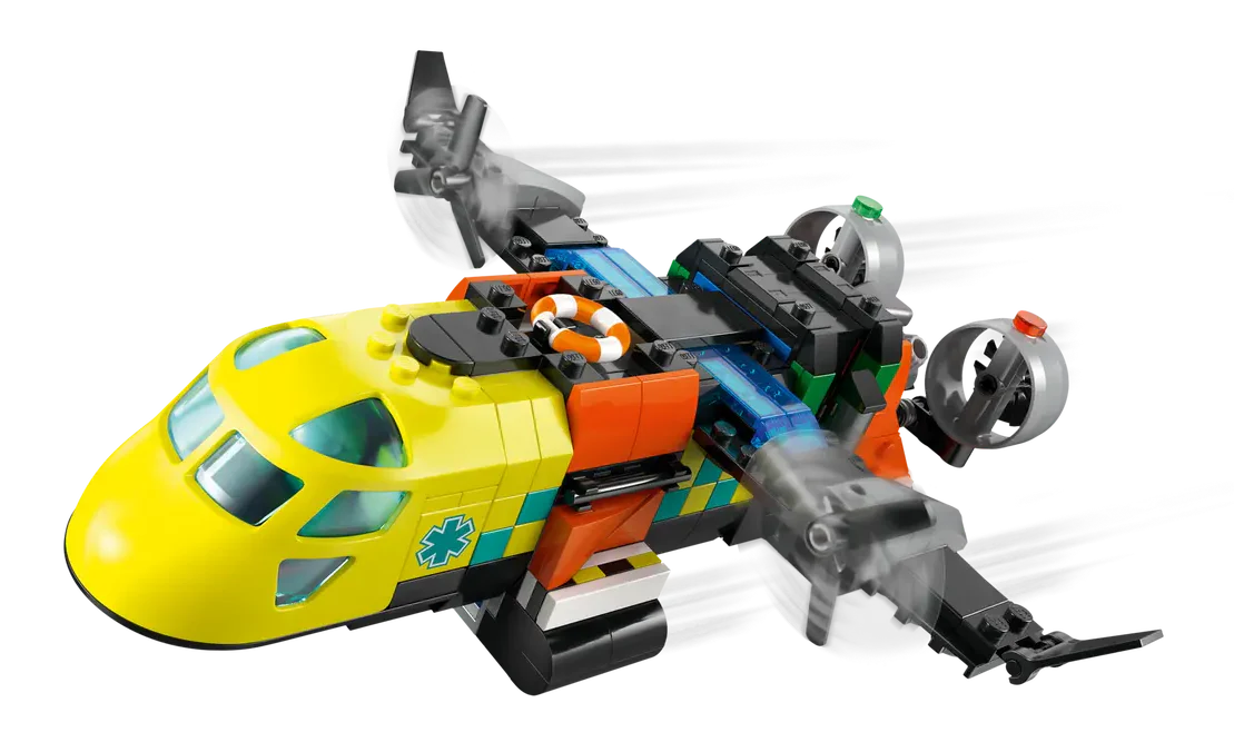 60505 Lego City Airplane, Service Truck & Hovercraft Remix - 60505 - Image 3