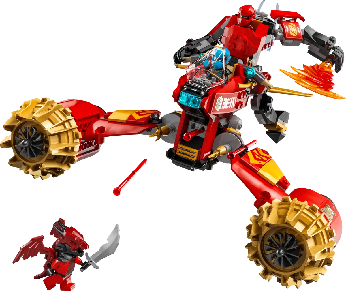 71830 Lego NINJAGO® Kai's Mech Storm Rider - 71830 - Image 2