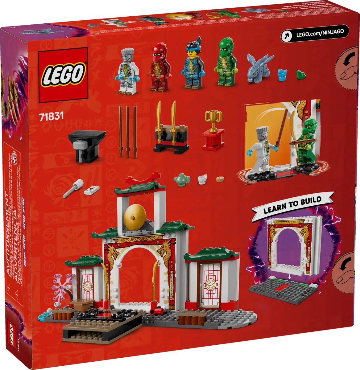 71831 Lego NINJAGO® Ninja Spinjitzu Temple - 71831 - Image 9