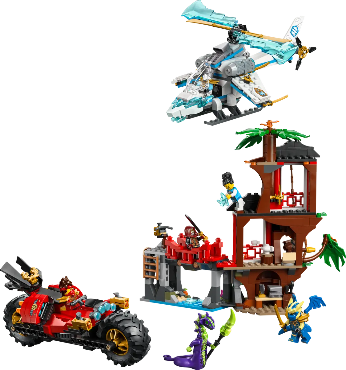 71857 Lego NINJAGO® Ninja Vehicle Tree House Battle - 71857 - Image 2