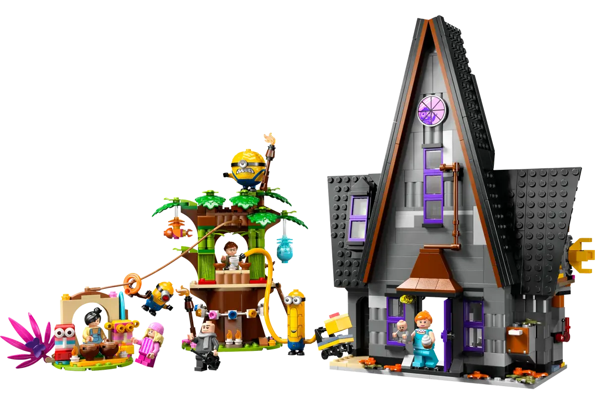 75583 Lego Despicable Me 4 Minions and Gru's Family Mansion - 75583 - Image 2