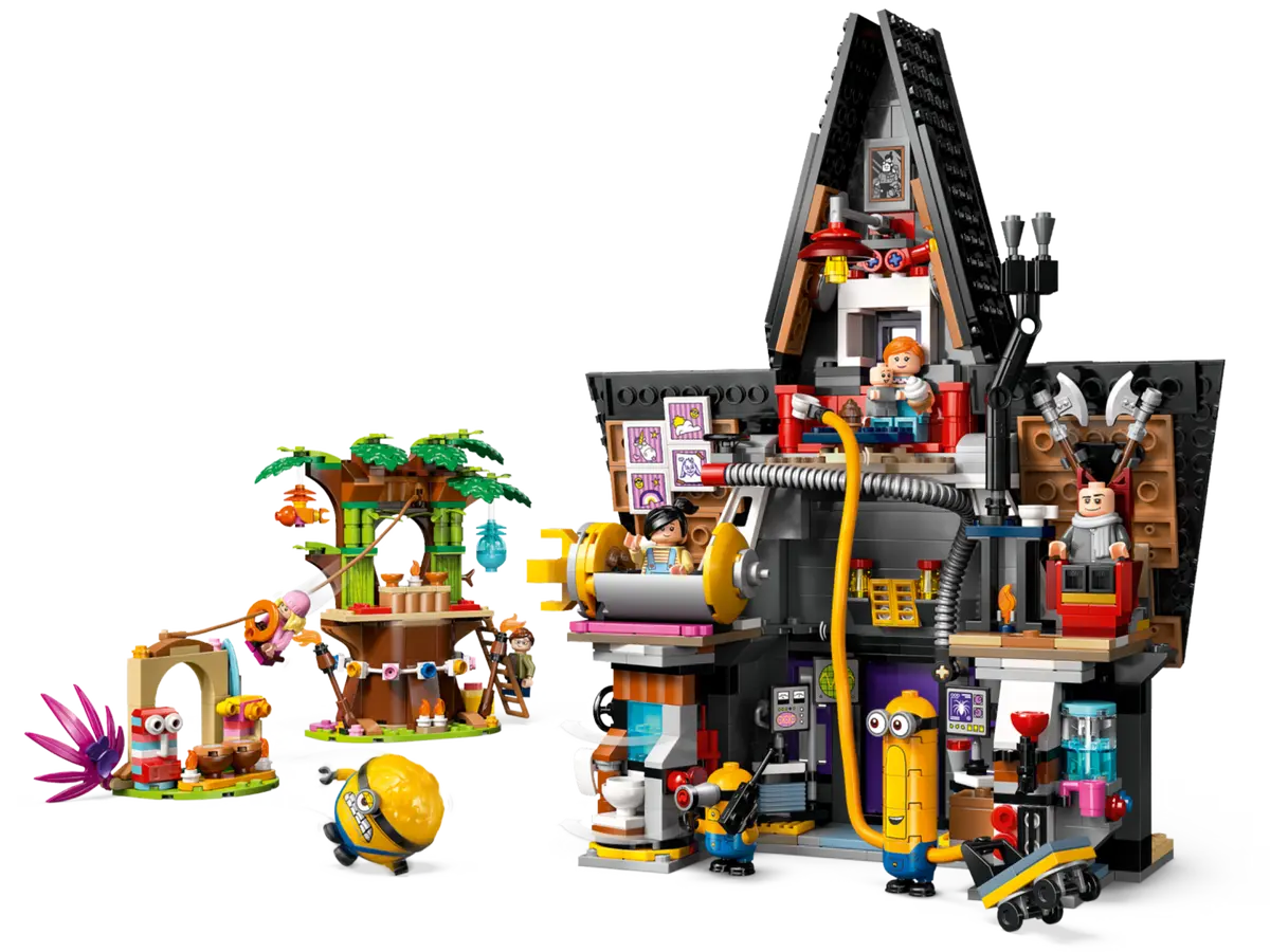 75583 Lego Despicable Me 4 Minions and Gru's Family Mansion - 75583 - Image 3