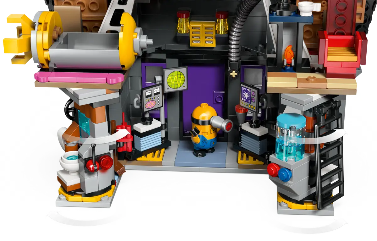 75583 Lego Despicable Me 4 Minions and Gru's Family Mansion - 75583 - Image 4