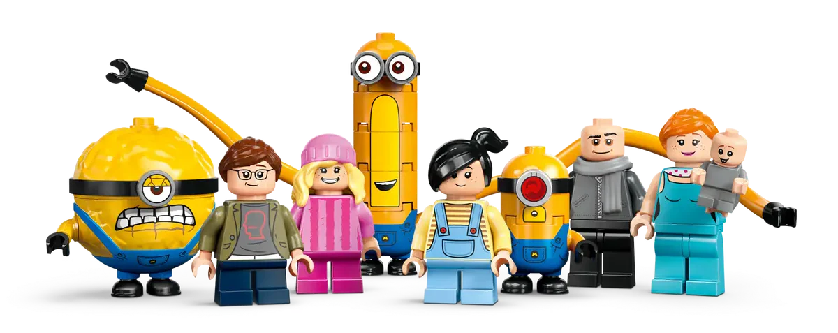 75583 Lego Despicable Me 4 Minions and Gru's Family Mansion - 75583 - Image 6