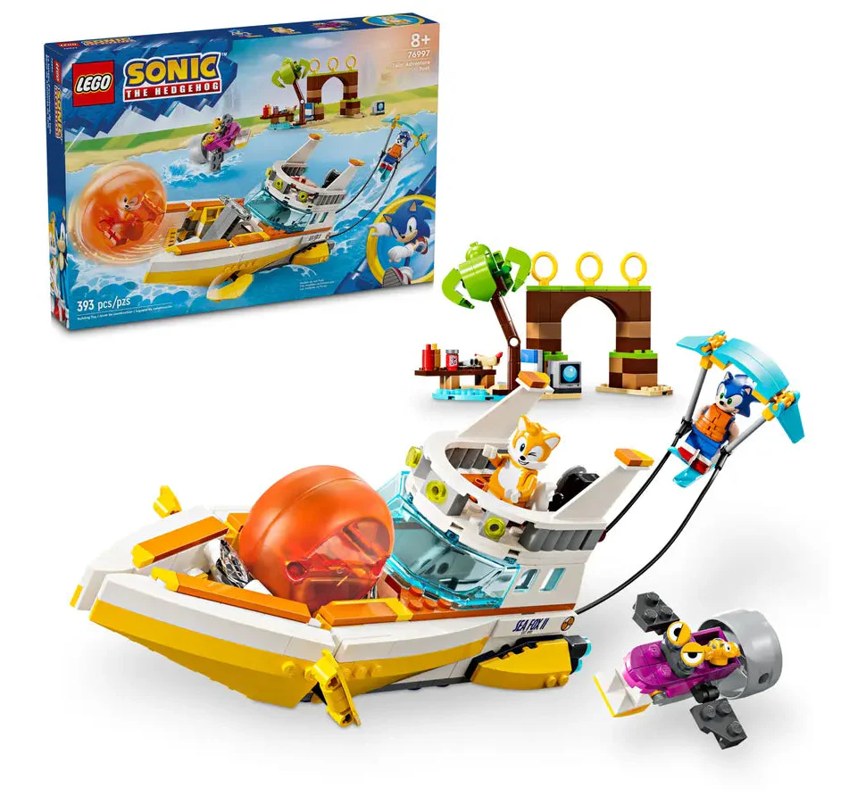 76997 Lego Sonic the Hedgehog™ Tails' Adventure Boat - 76997