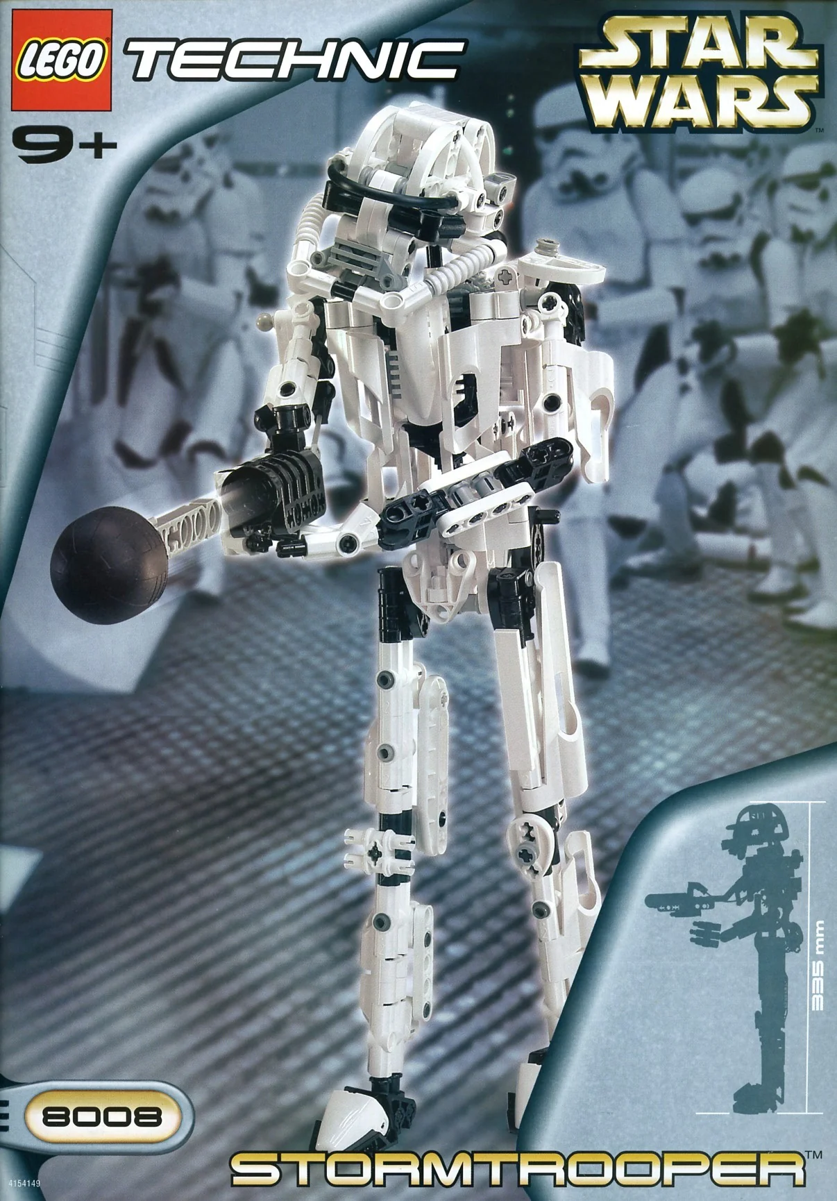 8008 Pre-Owned Lego Star Wars Stormtrooper - 8008 - Image 2