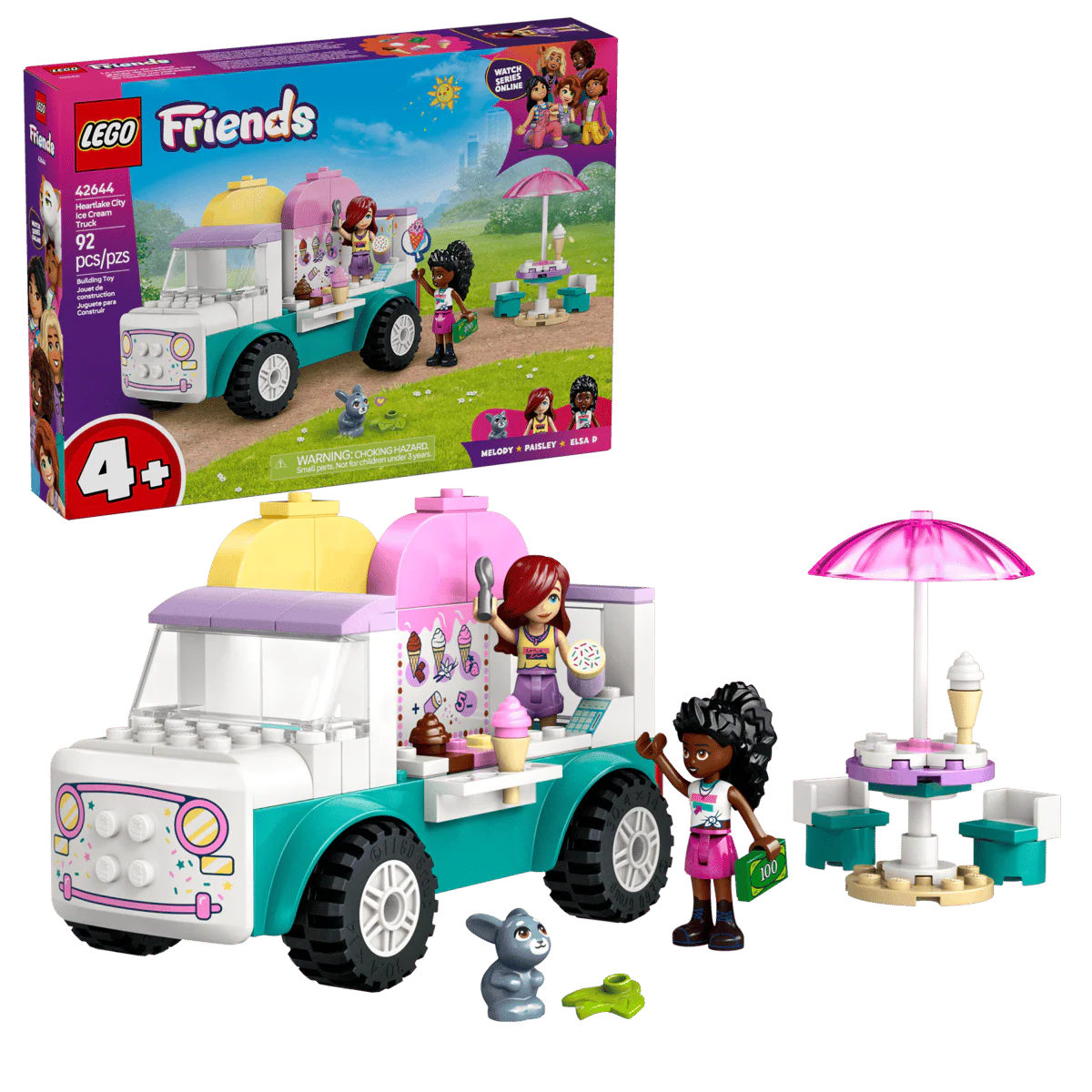 42644 Lego Friends Heartlake City Ice Cream Van - 42644