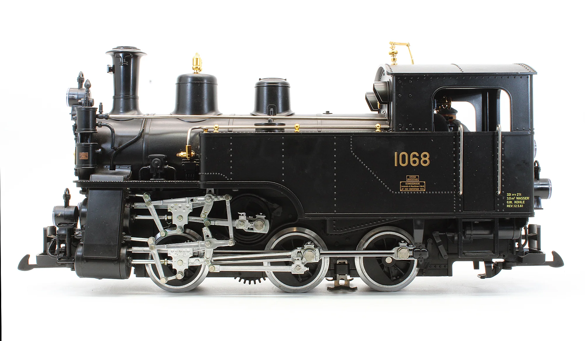 21471 Pre-Owned SBB Brünig HG 3/3 Rack Steam Loco, 1068 HG 3/3 Rack Steam Loco, 1068 - Digital Sound - Image 3