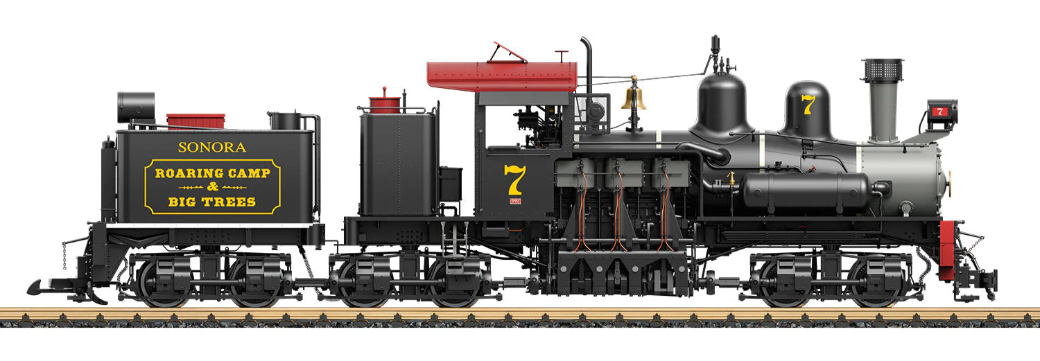 L26701 RC & BT RR Steam Locomotive Shay Nr. 7 Ep. VI - Image 2