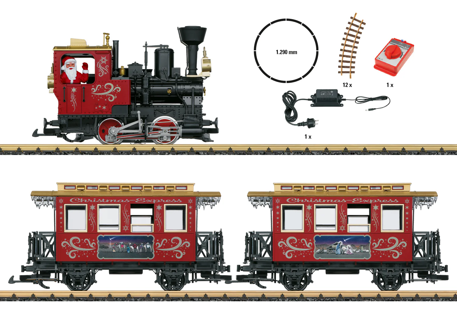 L78308 Christmas Train Passenger Starter Set - Image 2