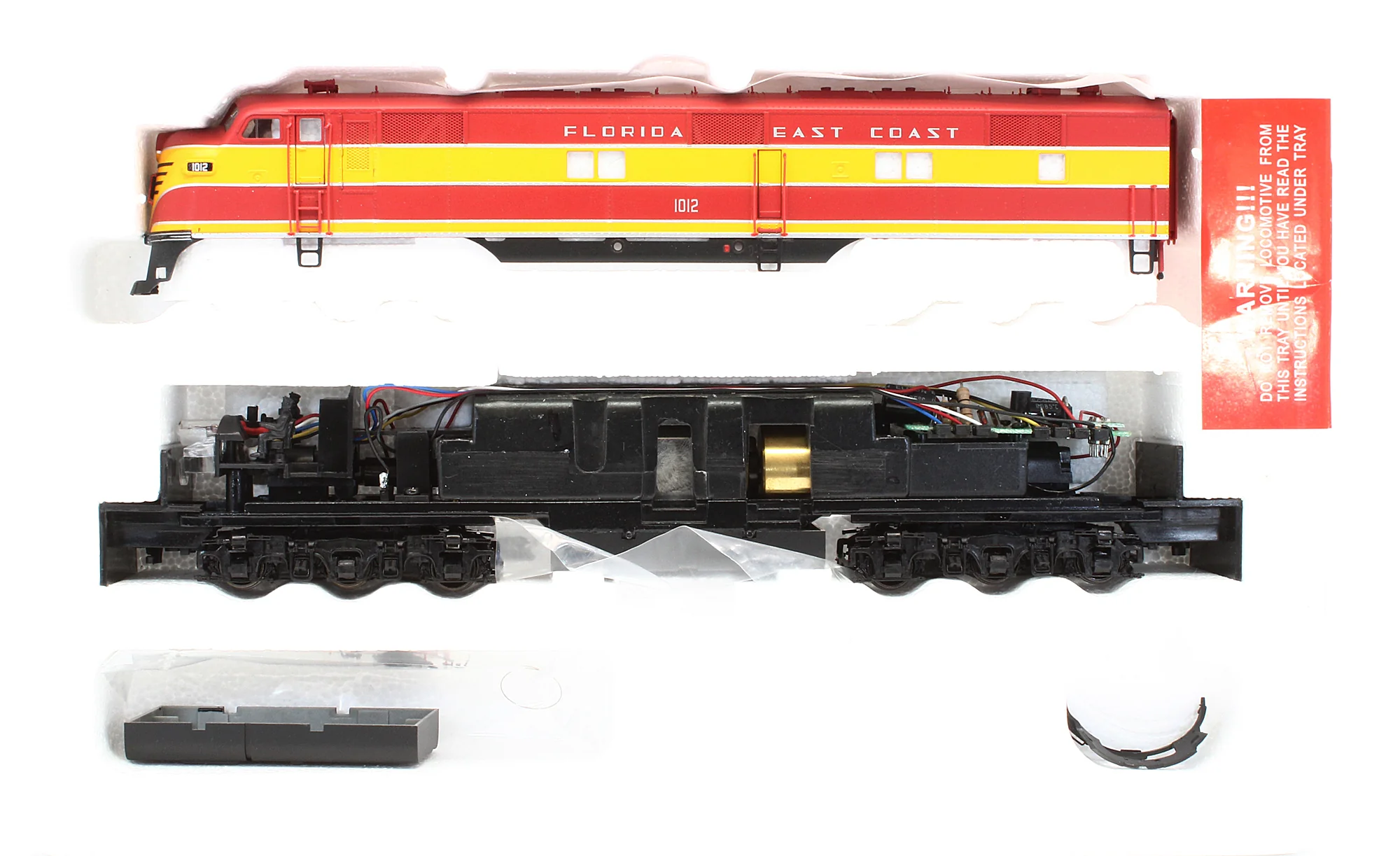 21078 Pre-Owned E7 Florida East Coast Diesel Locomotive - Road #1012