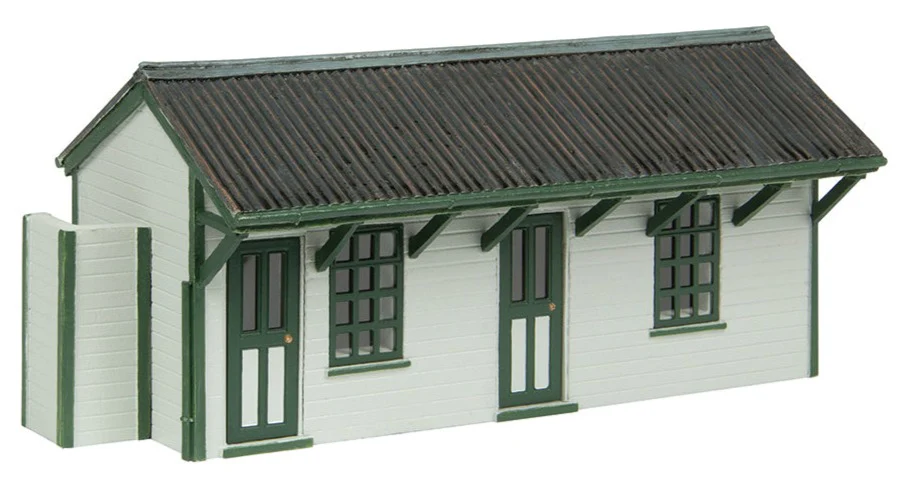 44-0192G Light Railway Station Building - Green