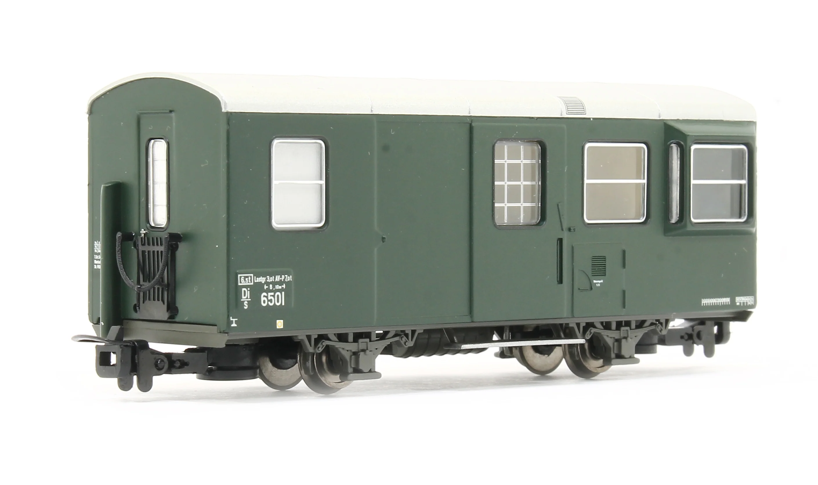 L344431 2-axle maintenance car D/s 6501, green - Image 2