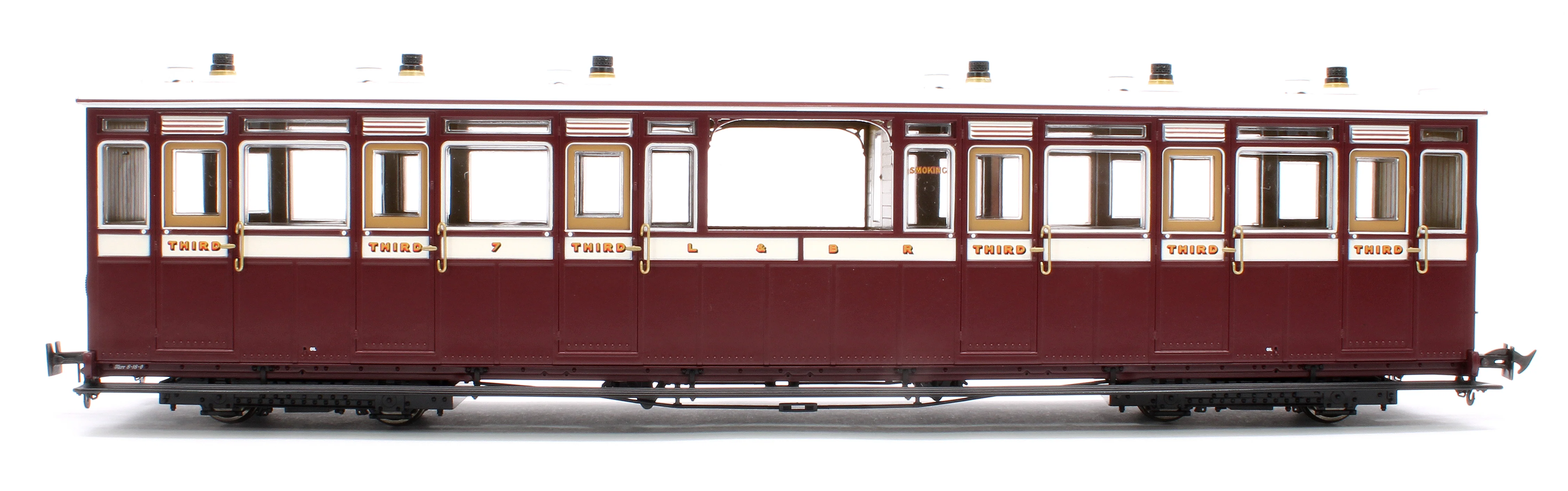 LHT-7NP-001 Lynton & Barnstaple Open 3rd Red/Ivory No.7 1902-1922 - Image 2