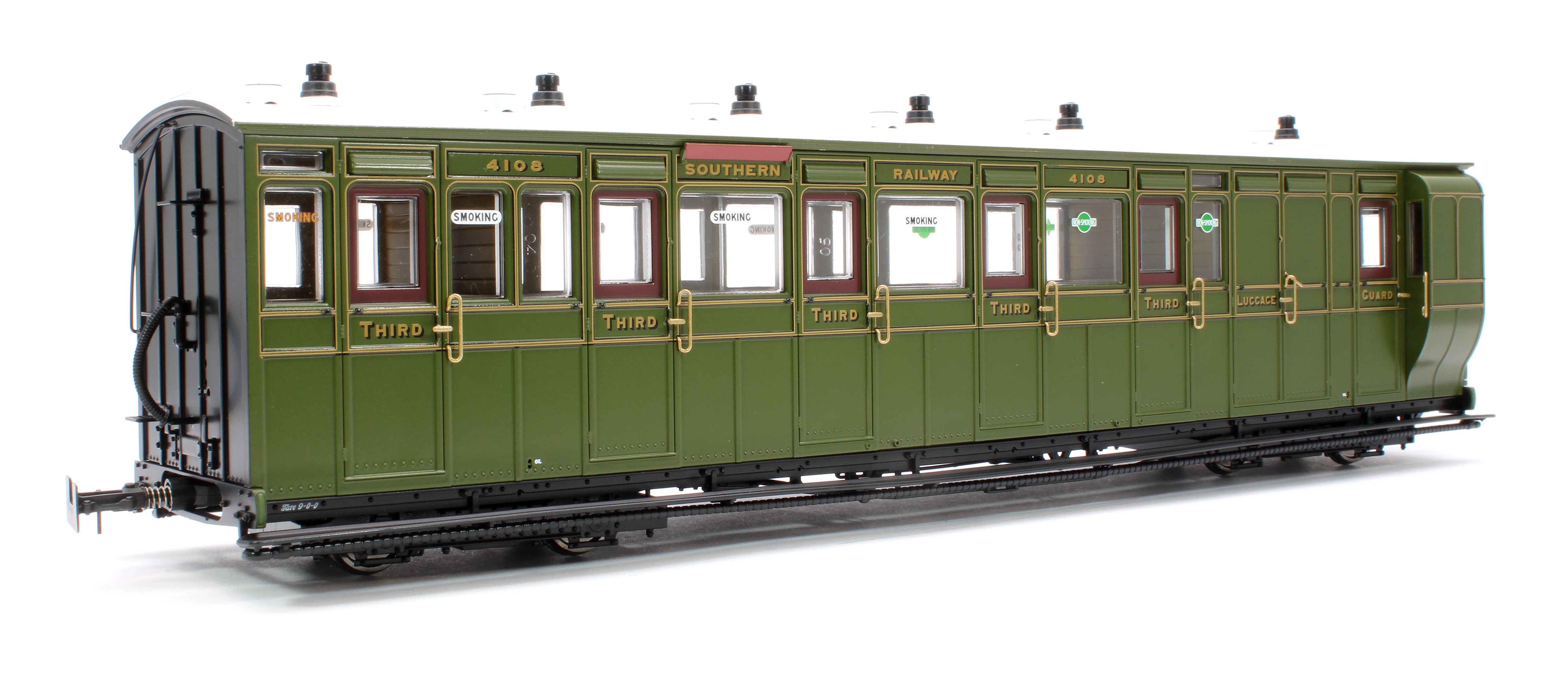 LHT-7NP-006 Lynton & Barnstaple Brake 3rd Southern SR Olive Green 4108 1924-1935 - Image 3