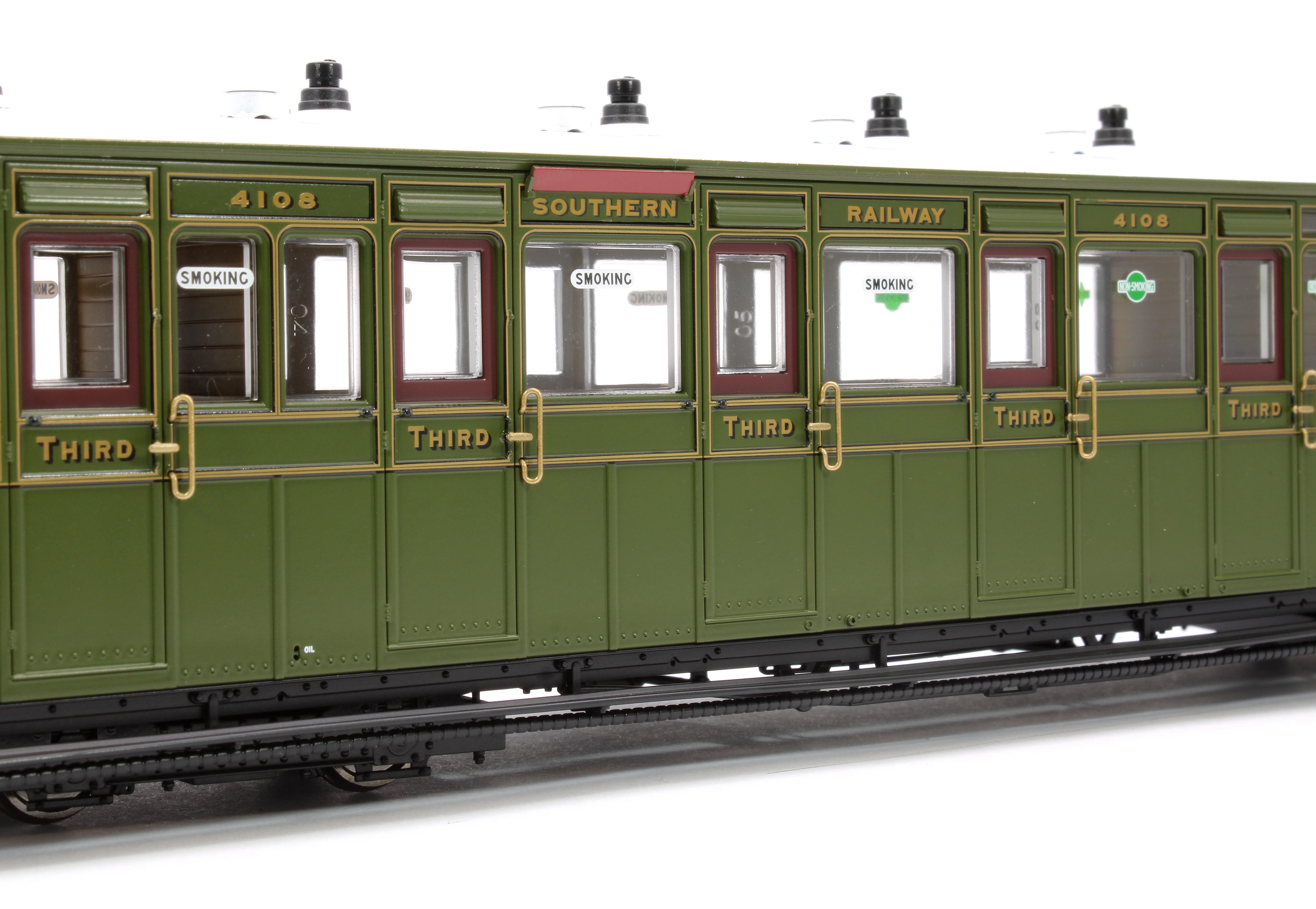 LHT-7NP-006 Lynton & Barnstaple Brake 3rd Southern SR Olive Green 4108 1924-1935 - Image 4