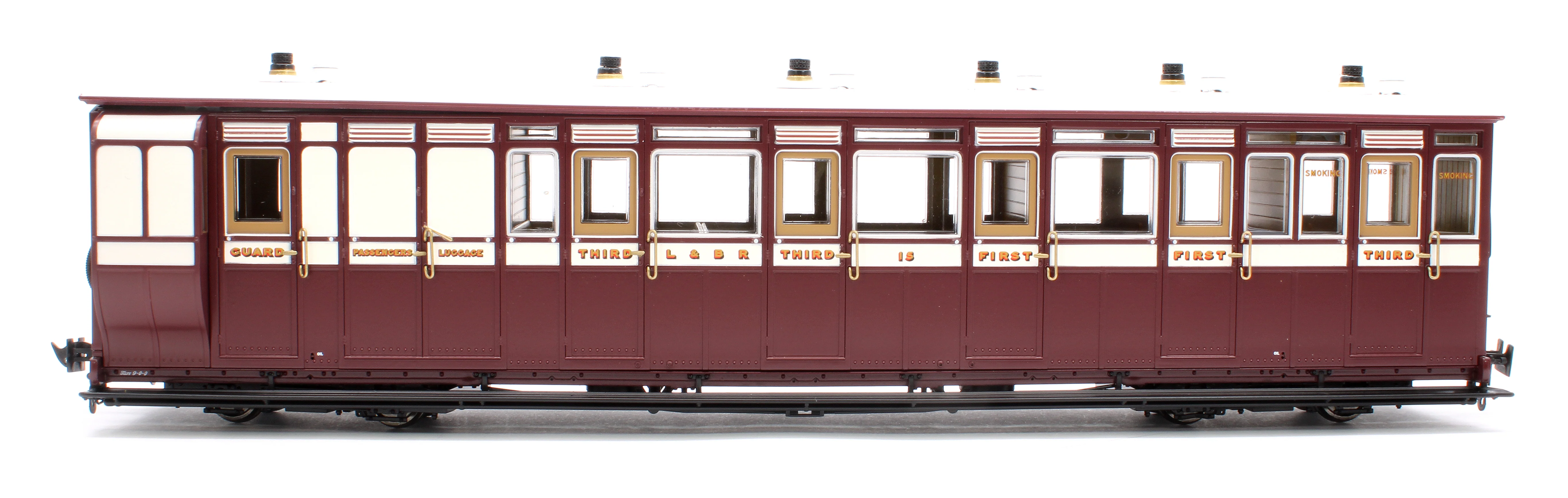 LHT-7NP-007 Lynton & Barnstaple Brake Composite Red/Ivory No.15 1902-1922 - Image 2