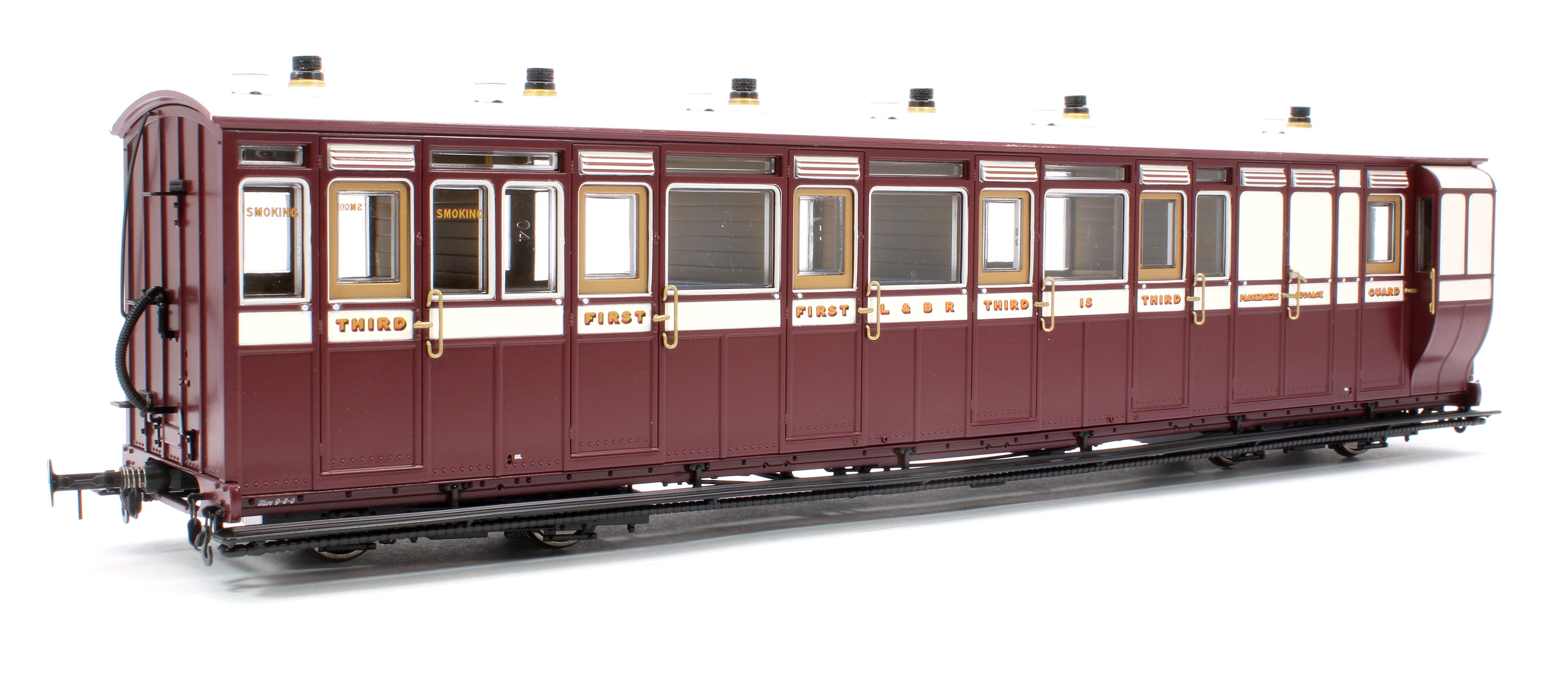 LHT-7NP-007 Lynton & Barnstaple Brake Composite Red/Ivory No.15 1902-1922 - Image 3
