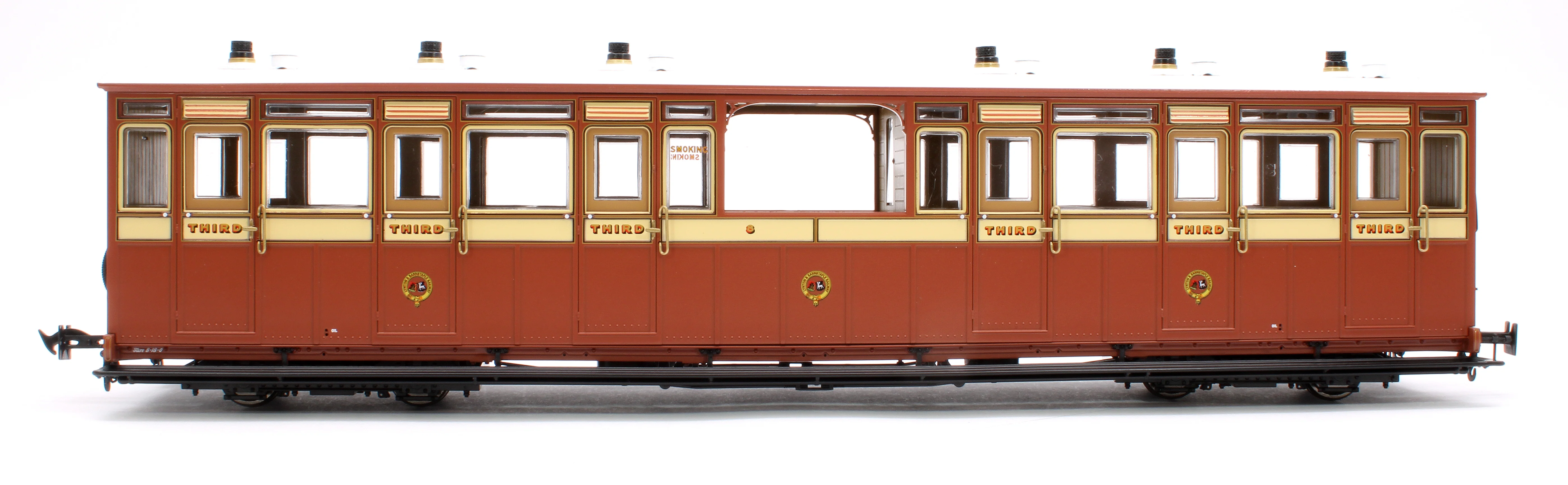 LHT-7NP-009D Lynton & Barnstaple Open 3rd No.8 1898-1902 DCC Fitted - Image 2