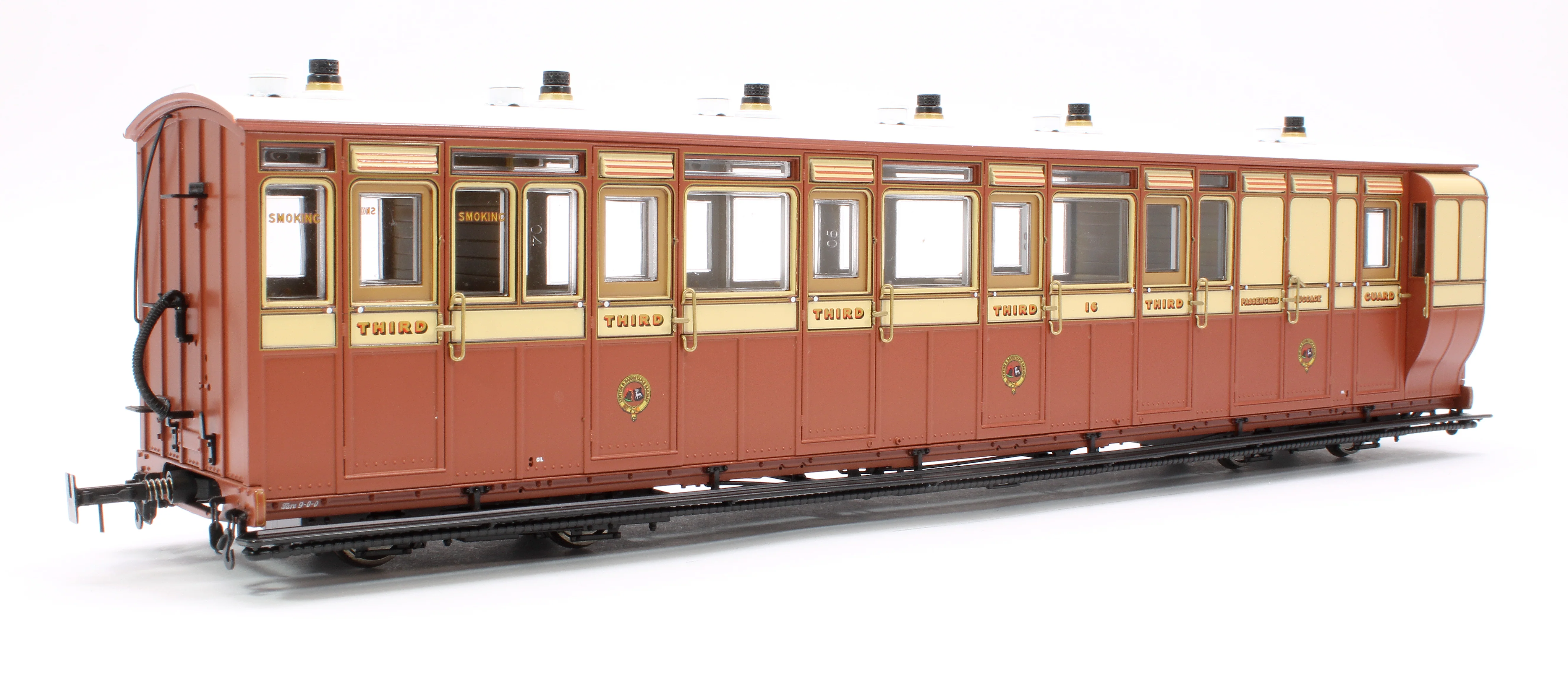 LHT-7NP-010 Lynton & Barnstaple Brake 3rd No.16 1898-1902 - Image 3