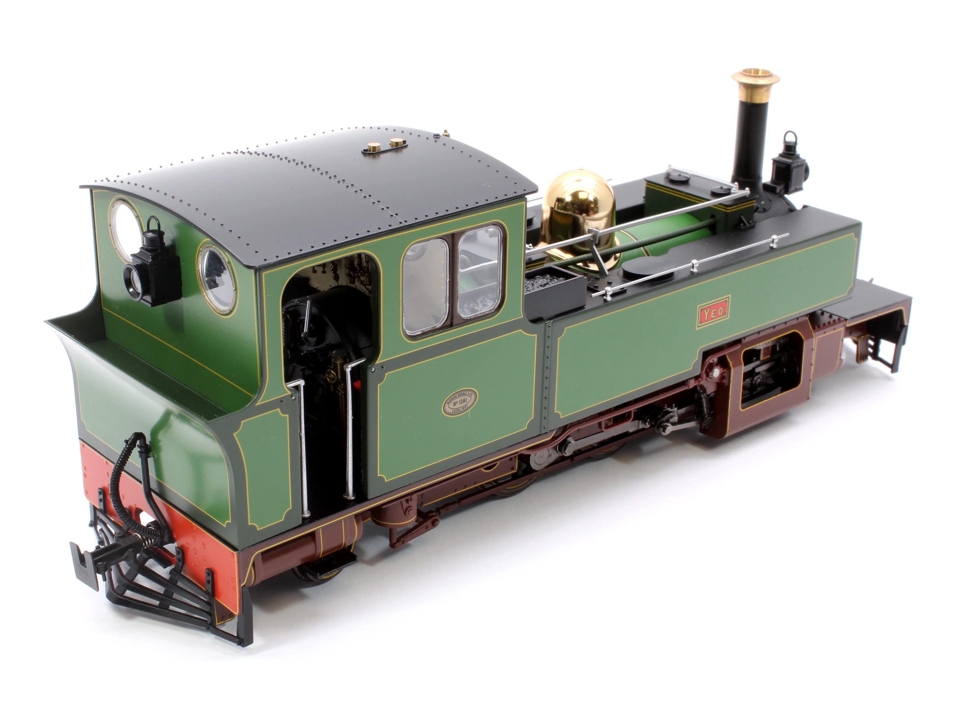 LHT-7NS-002 Lynton & Barnstaple Manning Wardle 2-6-2 YEO Lynton & Barnstaple Livery 1903-1913 (Early Cab) - Image 10