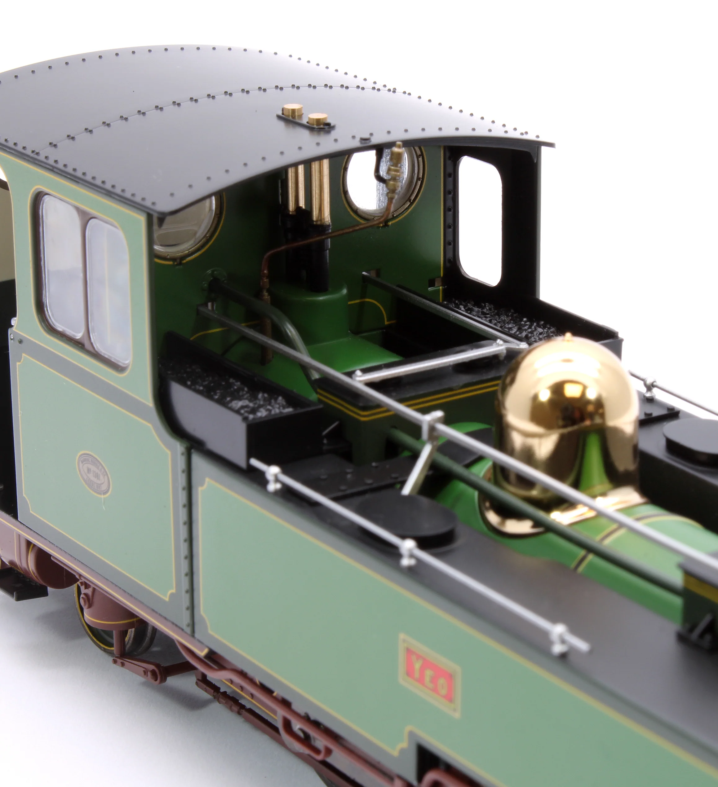 LHT-7NS-002 Lynton & Barnstaple Manning Wardle 2-6-2 YEO Lynton & Barnstaple Livery 1903-1913 (Early Cab) - Image 12