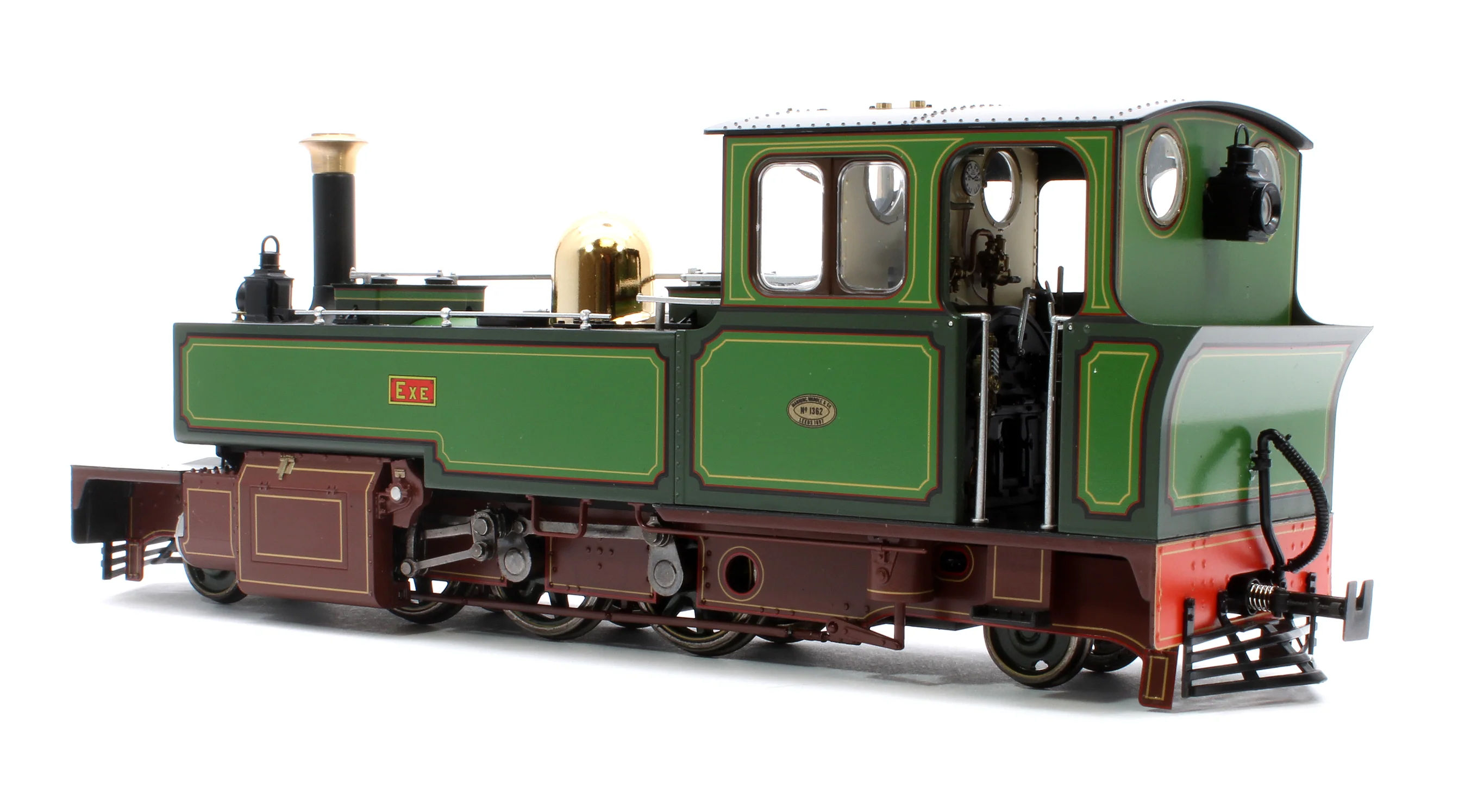 LHT-7NS-001S Lynton & Barnstaple Manning Wardle 2-6-2 EXE As Delivered 1898 (Early Cab) DCC Sound Fitted - Image 2