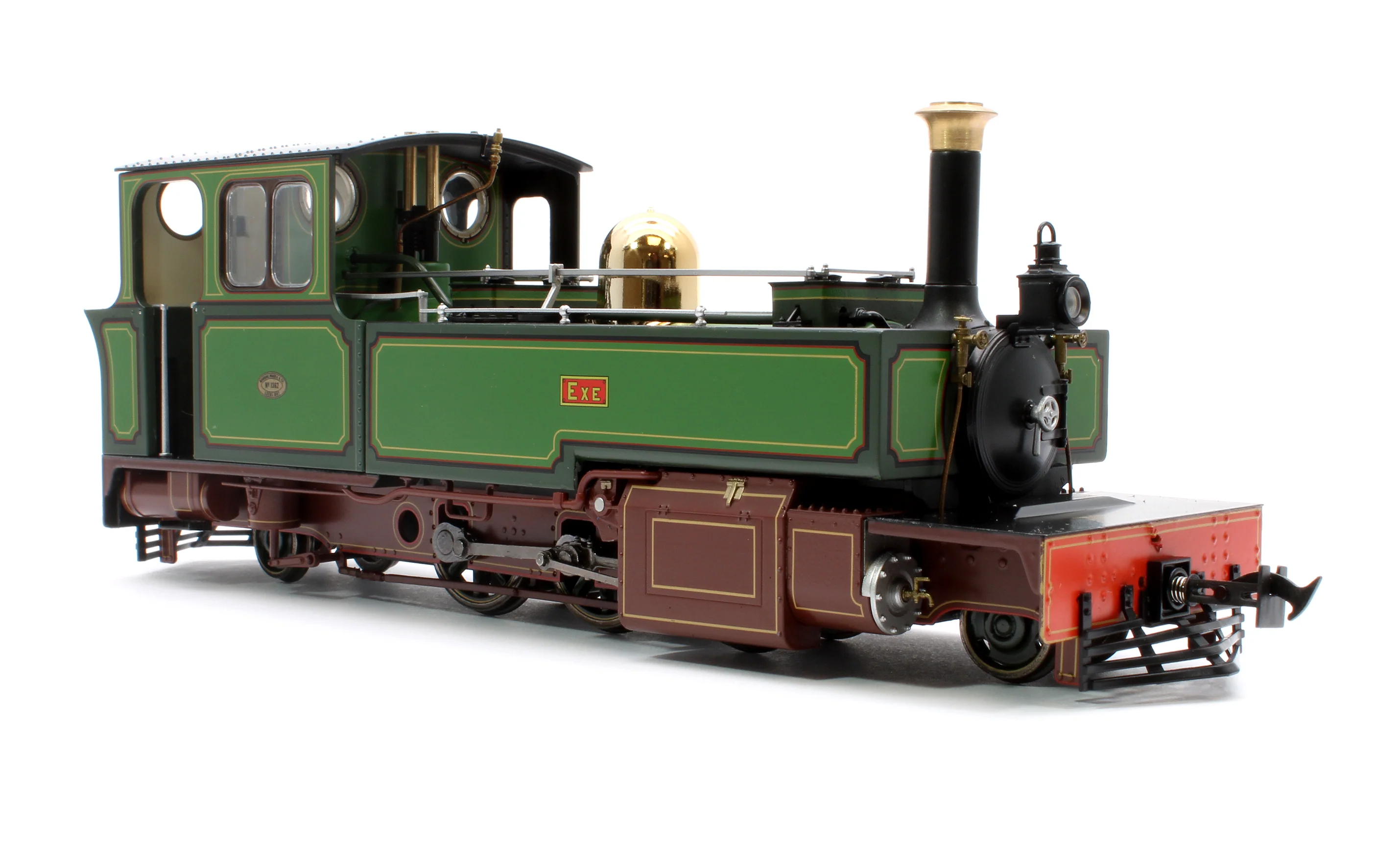 LHT-7NS-001S Lynton & Barnstaple Manning Wardle 2-6-2 EXE As Delivered 1898 (Early Cab) DCC Sound Fitted - Image 4