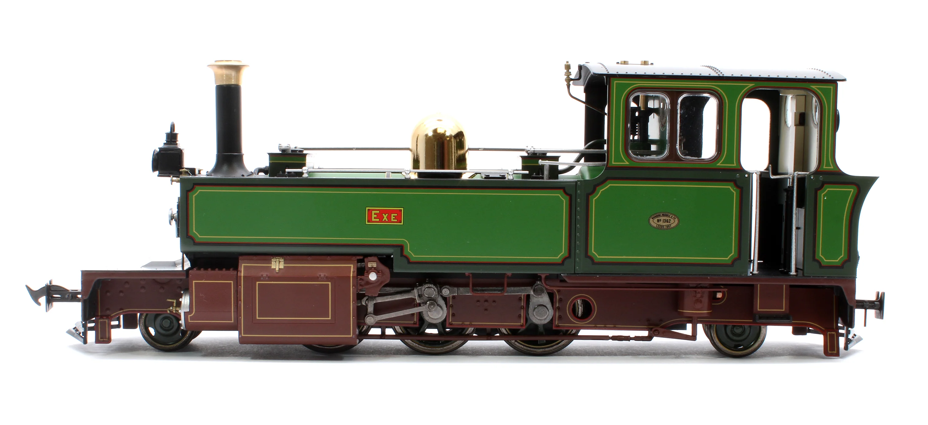 LHT-7NS-001S Lynton & Barnstaple Manning Wardle 2-6-2 EXE As Delivered 1898 (Early Cab) DCC Sound Fitted - Image 5