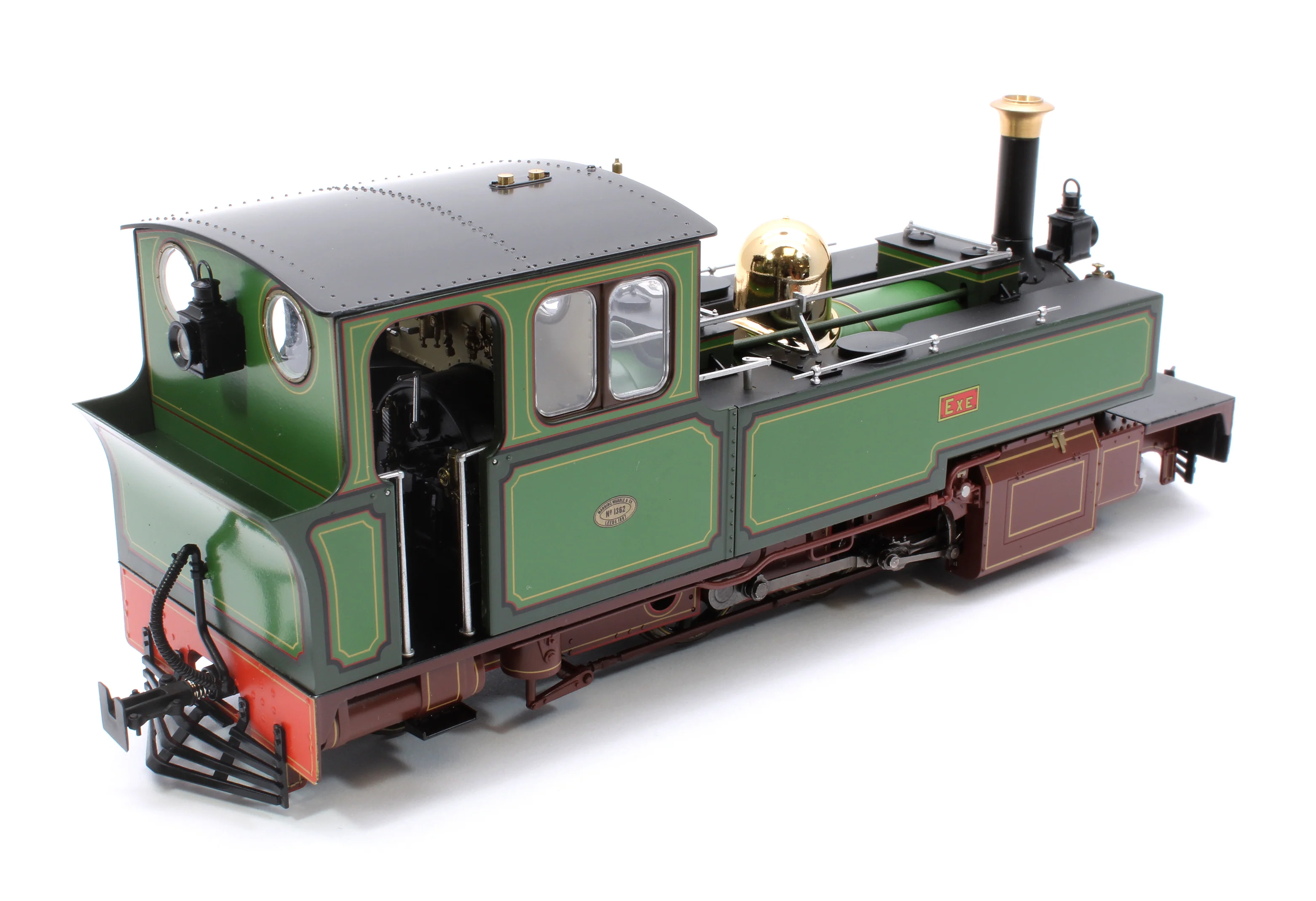 LHT-7NS-001S Lynton & Barnstaple Manning Wardle 2-6-2 EXE As Delivered 1898 (Early Cab) DCC Sound Fitted - Image 9