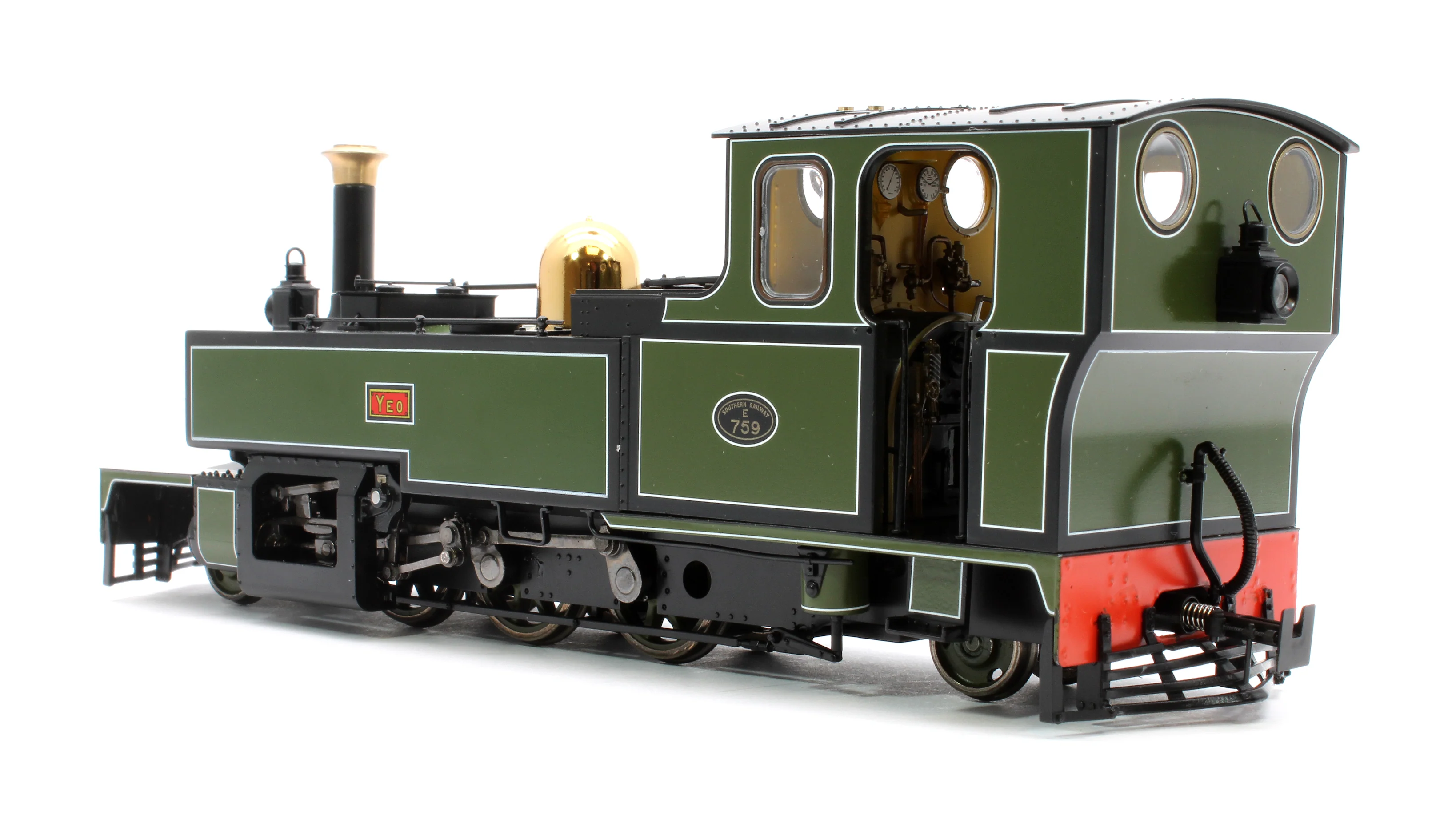 LHT-7NS-005 Lynton & Barnstaple Manning Wardle 2-6-2 YEO Southern Livery 1927-1929 (late Cab) - Image 2