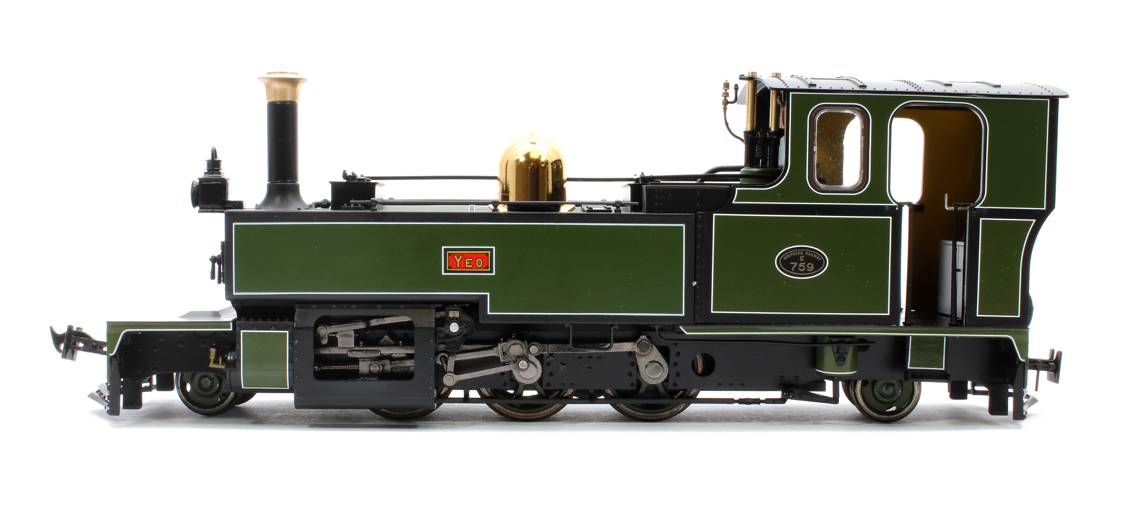 LHT-7NS-005 Lynton & Barnstaple Manning Wardle 2-6-2 YEO Southern Livery 1927-1929 (late Cab) - Image 5