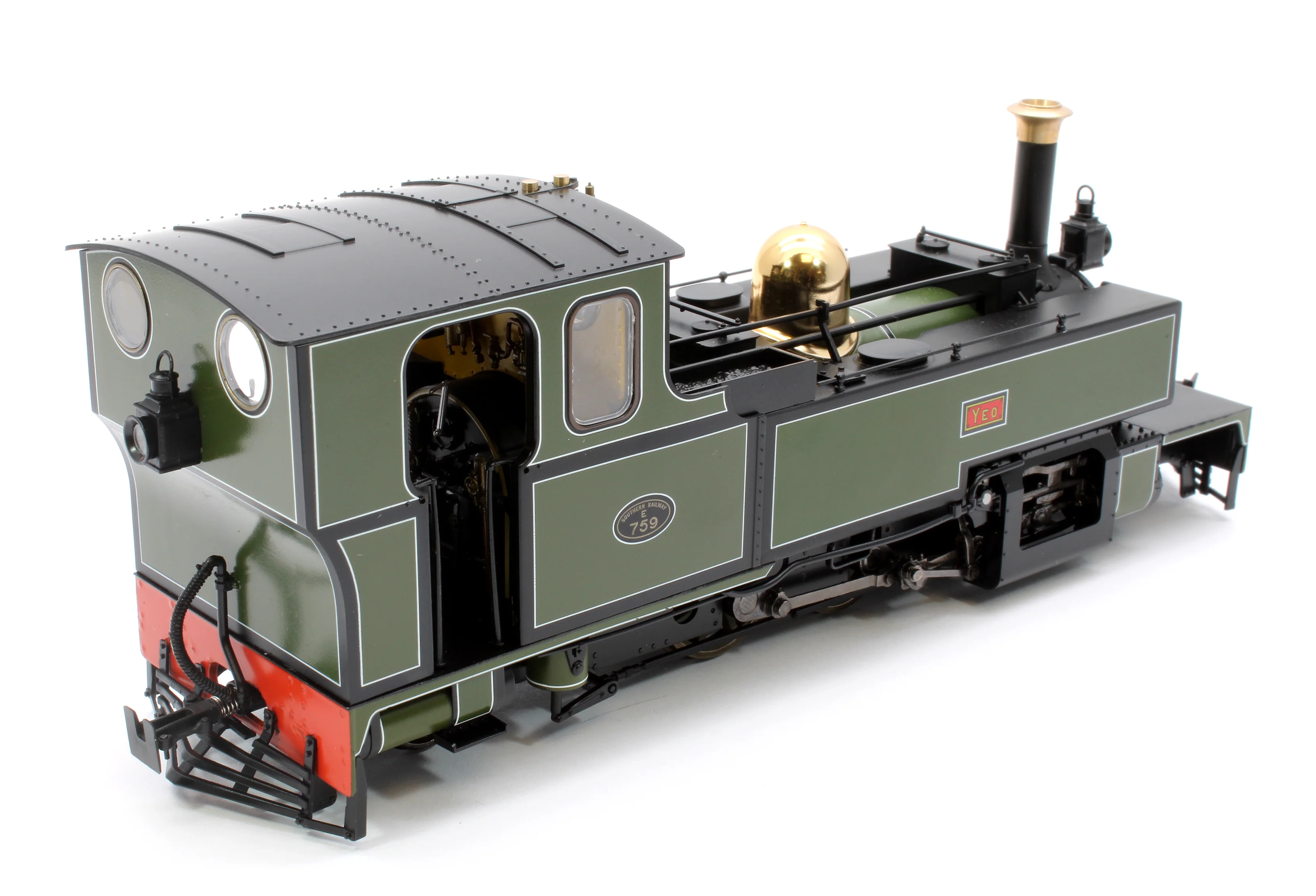 LHT-7NS-005 Lynton & Barnstaple Manning Wardle 2-6-2 YEO Southern Livery 1927-1929 (late Cab) - Image 9