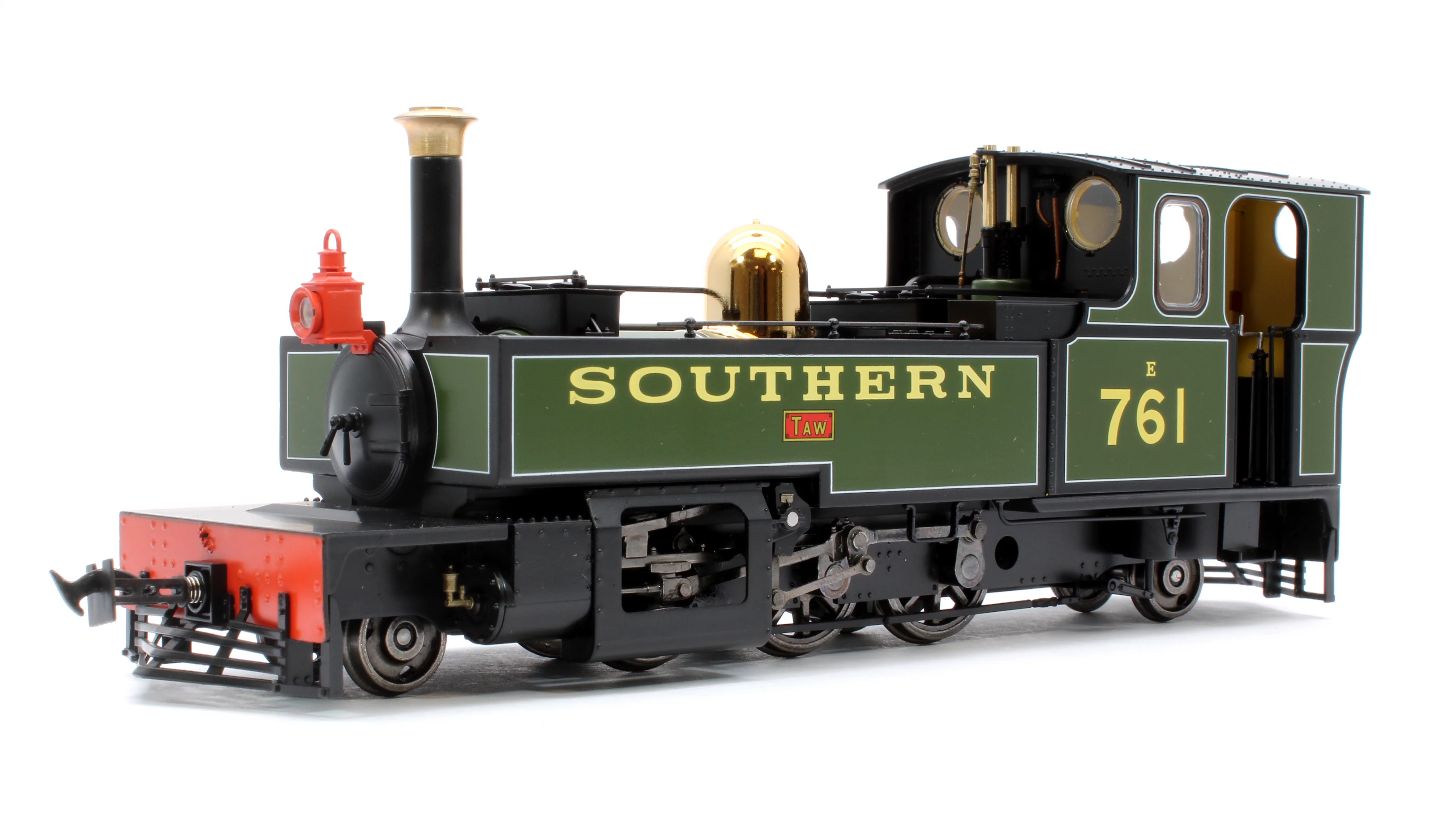LHT-7NS-006 Lynton & Barnstaple Manning Wardle 2-6-2 TAW Southern Livery 1930-1931 (late Cab)