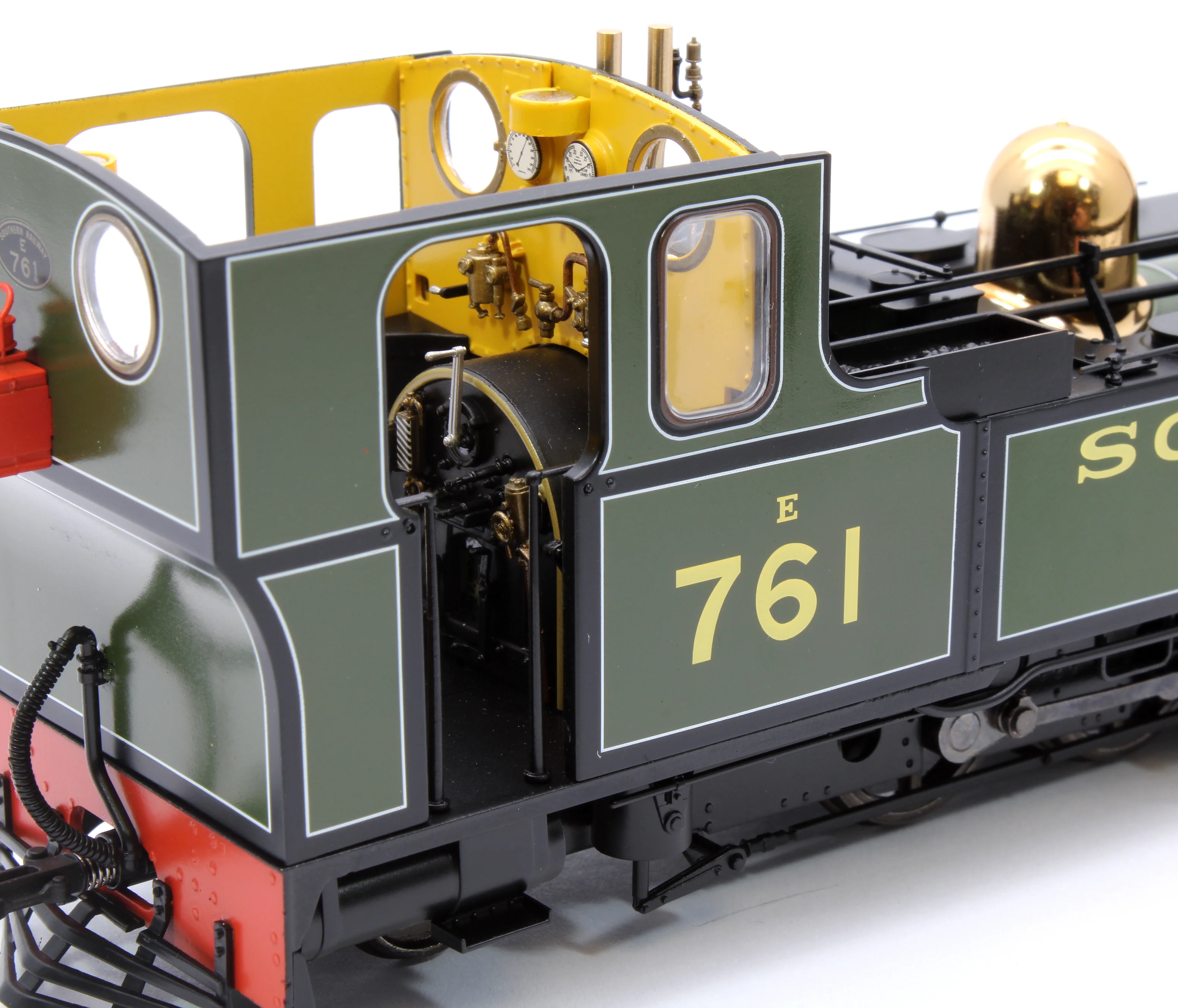 LHT-7NS-006S Lynton & Barnstaple Manning Wardle 2-6-2 TAW Southern Livery 1930-1931 (late Cab) DCC Sound Fitted - Image 10