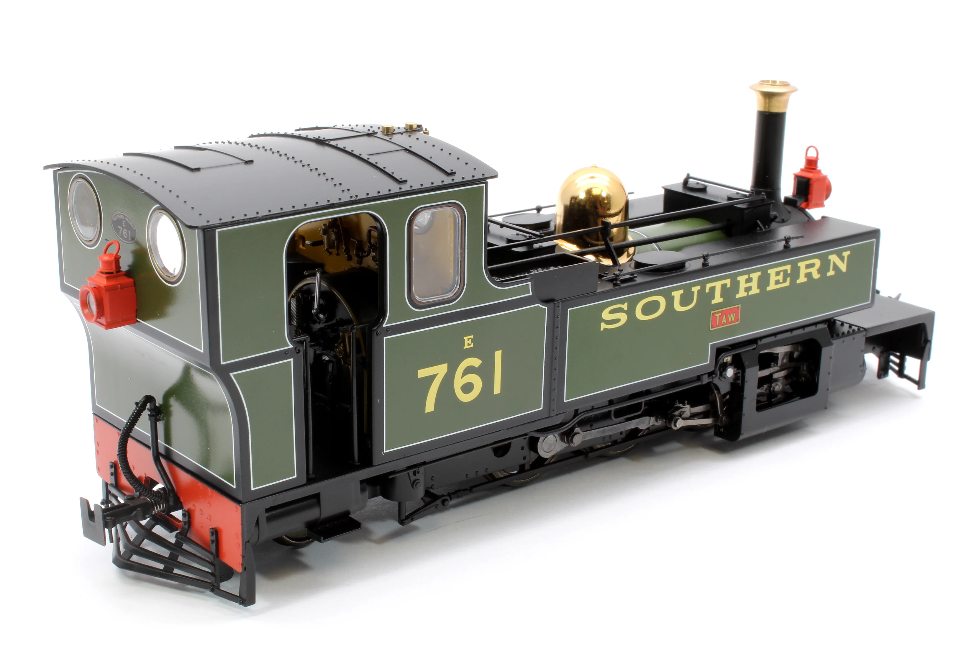 LHT-7NS-006S Lynton & Barnstaple Manning Wardle 2-6-2 TAW Southern Livery 1930-1931 (late Cab) DCC Sound Fitted - Image 9