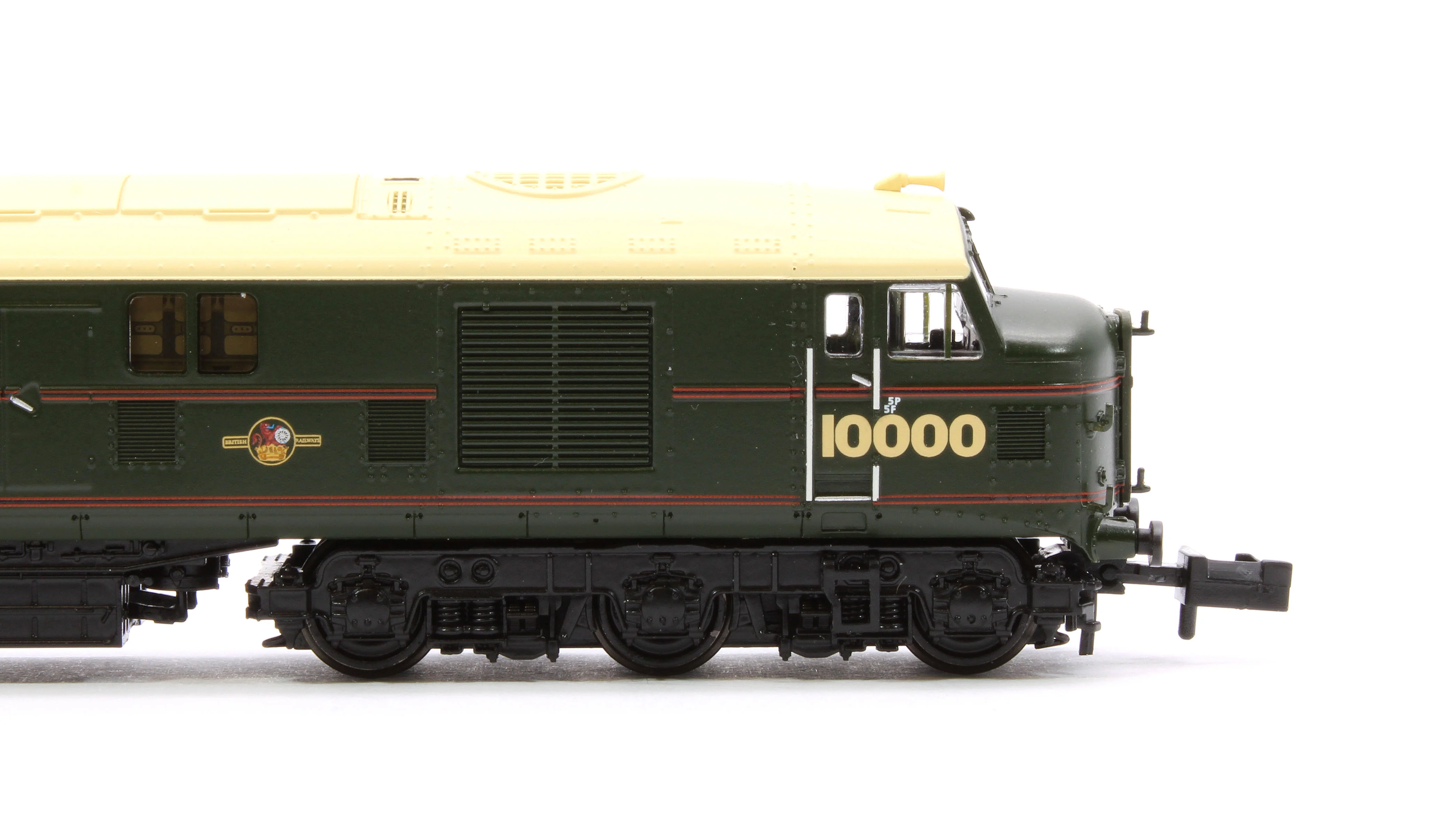 372-916SF LMS 10000 BR Lined Green (Late Crest) Diesel Locomotive - DCC Sound - Image 7