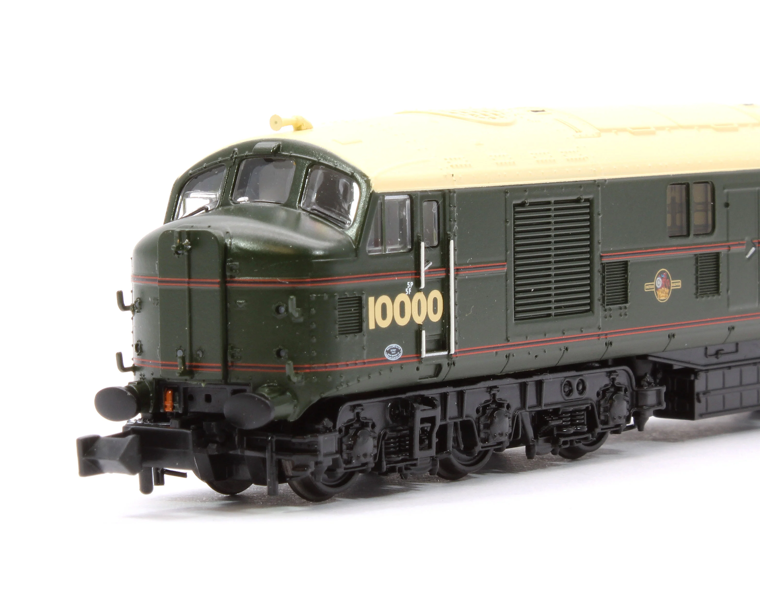 372-916SF LMS 10000 BR Lined Green (Late Crest) Diesel Locomotive - DCC Sound - Image 8